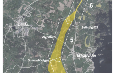 Nytt samråd om E22:ans dragning förbi Skeppevik